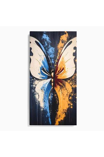 Luxcanva Tablou Canvas Fluturele Universului 60x120 cm pe Sasiu Lemn Fluturel...