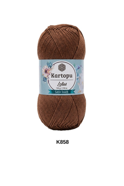 hobi dünyası evim 1 Piece Kartopu Lotus 100 Grams 350 Yards Microfiber Anti-P...