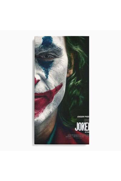 Luxcanva Tablou Canvas Joker Movies 60x120 cm pe Sasiu Lemn Joker Movies Livi...