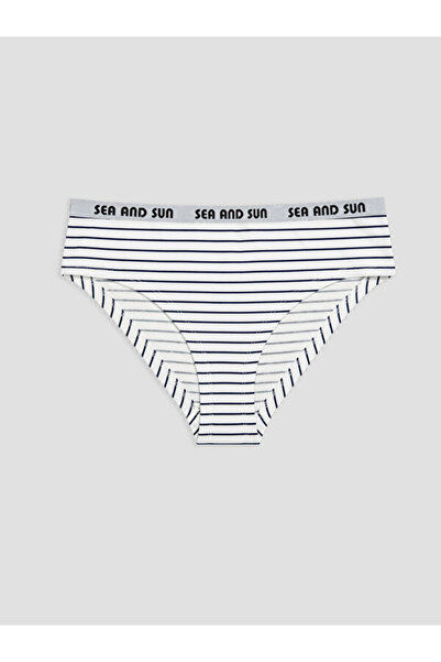 LC Waikiki Sparkling Choices Striped Hipster Panties from Shining Store