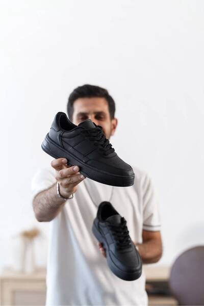 KUBACK Legend is back Kb-N2 Kuback Black Leather Black Sole Casual Men's Shoes