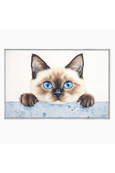 Luxcanva Tablou Canvas Micutul Explorator 120x80 cm cu Rama Argintiu Micutul ...