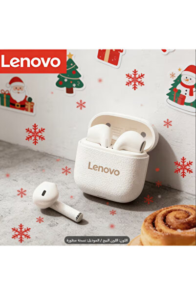 for LENOVO Lenovo's All-White, Attractive Rock White Wireless Headset Feature...