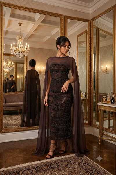 antil fashion فستان سهرة فاخر