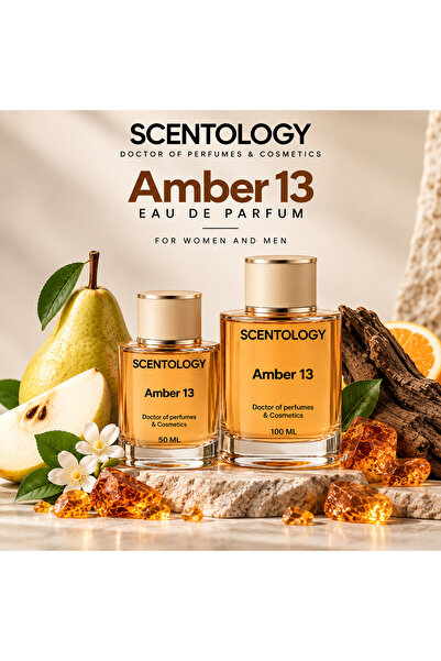 Scentology Doctor of perfums Amber 13 Unisex Eau de Parfum – Musky, Amber & W...