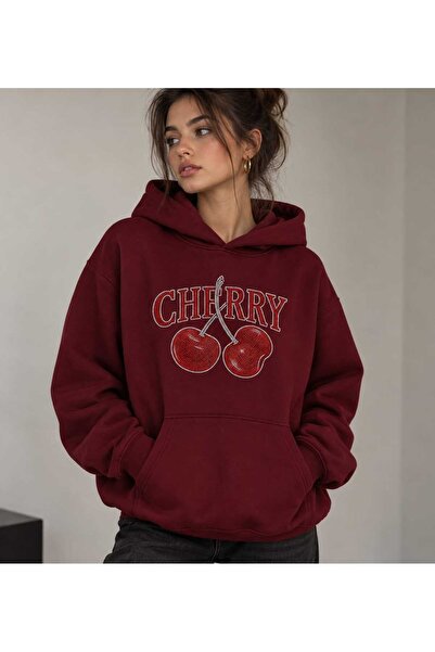 COHERENT Unisex Ανδρικό/Γυναικείο φούτερ με κουκούλα STONECHERRY, πολύχρωμο, ...
