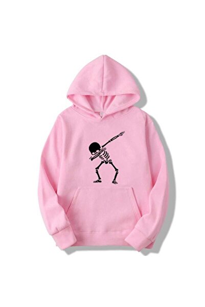 ZEMLİYA Modexa Unisex Hoody Pink Kangaroo Pocket Thick Fabric Oversize Hooded...
