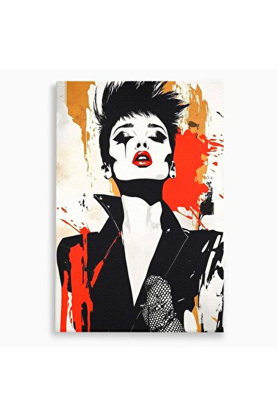 Luxcanva Tablou Canvas Eleganta Punk 80x120 cm pe Sasiu Lemn Eleganta Punk Ru...