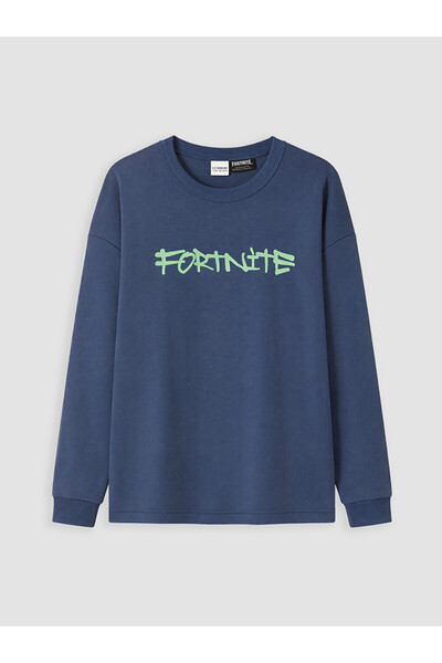 LC Waikiki Rmz Gi̇yi̇m Farkiyla Fortnite Printed Boys' T-Shirt