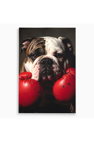 Luxcanva Tablou Canvas Stapanul Ringului 100x150 cm pe Sasiu Lemn Stapanul Ri...