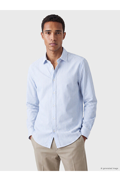 LC Waikiki Sparkling Choices from Shining Store Standard Fit Striped Men's Shirt