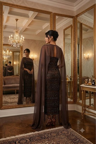 antil fashion فستان سهرة فاخر