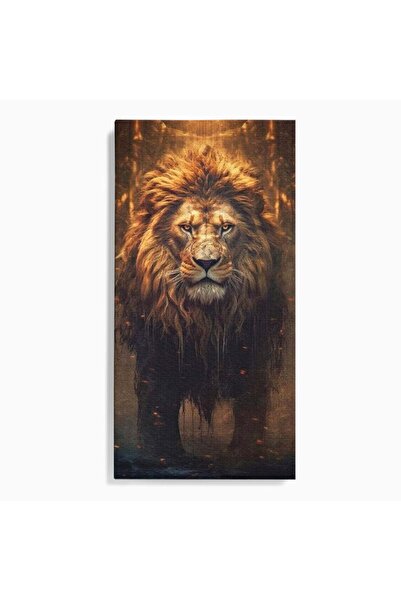 Luxcanva Tablou Canvas Nascut din Foc 60x120 cm pe Sasiu Lemn Nascut din Foc ...
