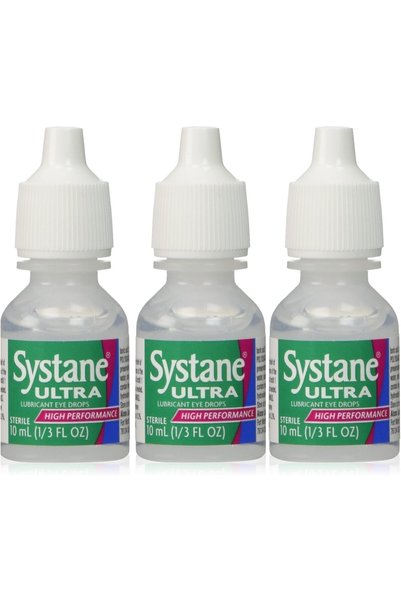 Alcon Systane ULTRA Lubricant Eye Drops, High Performance, 10 mL Bottle, Pack...