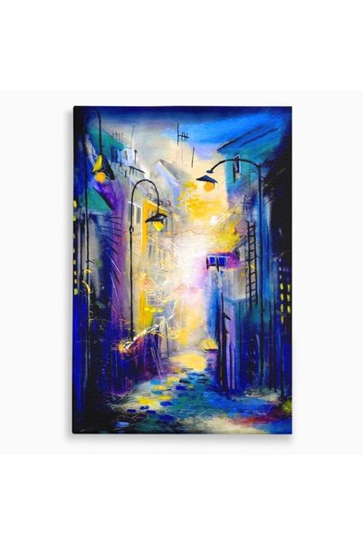 Luxcanva Tablou Canvas Aleea Magica 100x150 cm pe Sasiu Lemn Aleea Magica Abs...