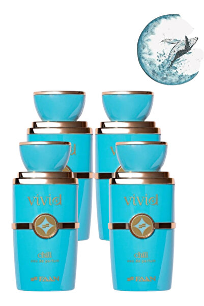 Faan 4 Pieces Vivid Chill Perfume 100ML