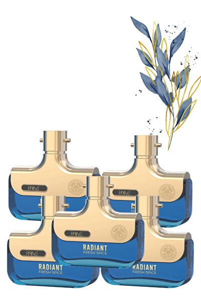 Prive 5 Pieces Radiant Fresh Spice Perfume 100ML