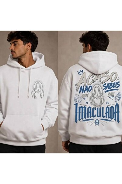 JANTIL MODA Hanorac cu glugă unisex, supradimensionat, cu 3 fire, cu buzunar ...