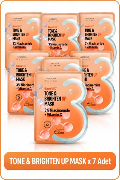 Watsons Niasin+C Vitamini Aydınlatıcı Maske 25Mlx7