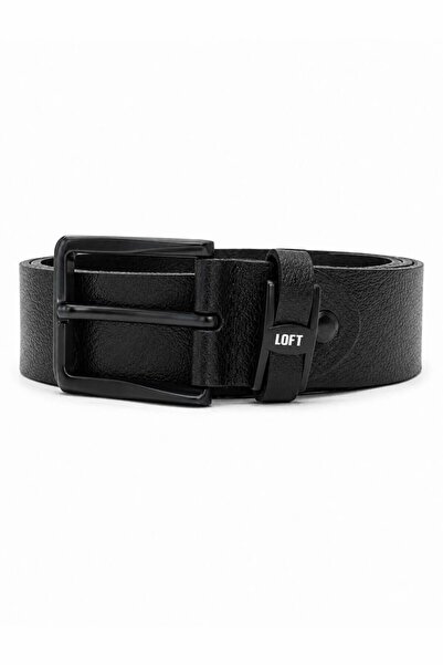 Loft Ανδρική μαύρη ζώνη Lf 2043318 Black M Blt