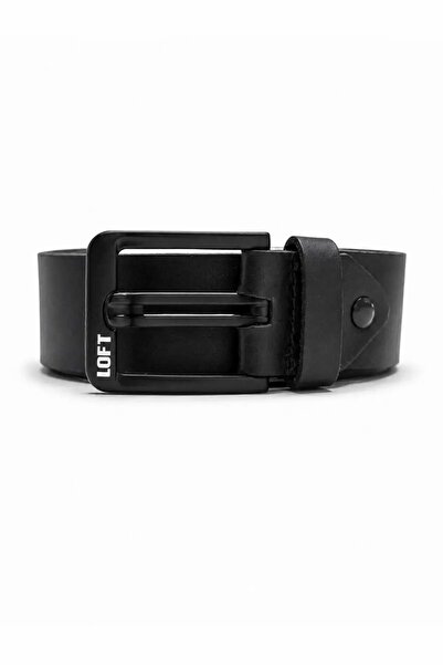 Loft Ανδρική μαύρη ζώνη Lf 2043316 Black M Blt
