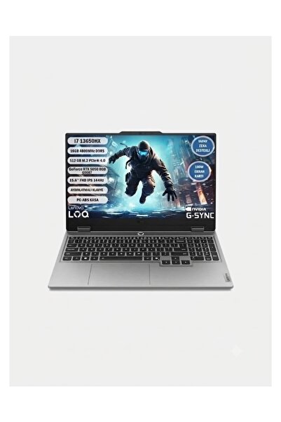 LENOVO LOQ 15IRX10 83JE00JPTR-OMG76 15,6 inç DDR5 8GB 1TB SSD, FreeDOS