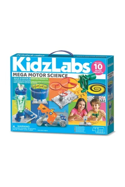 4M Μεγάλο Κιτ Πειραμάτων KidzLabs - Επιστήμη Κινητήρων
