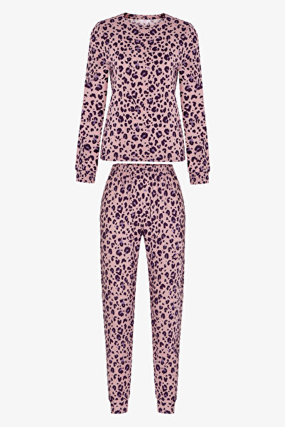 Penti Lila Midnight Mood Pantolon Uzun Kollu Pijama Takımı