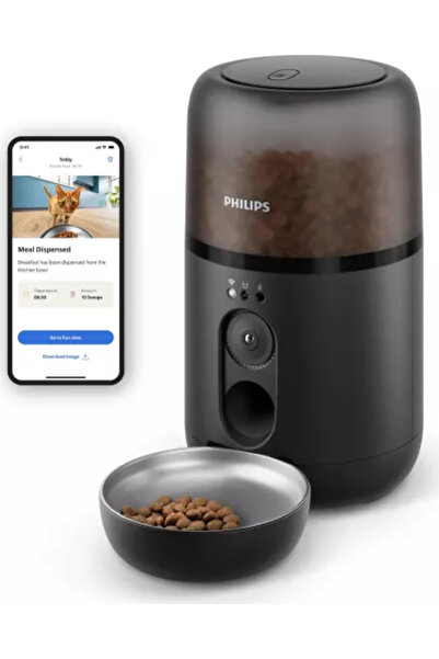 Philips Αυτόματη έξυπνη ταΐστρα για ζώα σειράς PET με ενσωματωμένη κάμερα HD ...