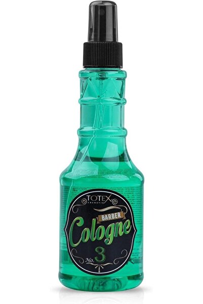 TOTEX Barber Aftershave Cologne No.3 Green Spray 250ml | Professional Men’s C...