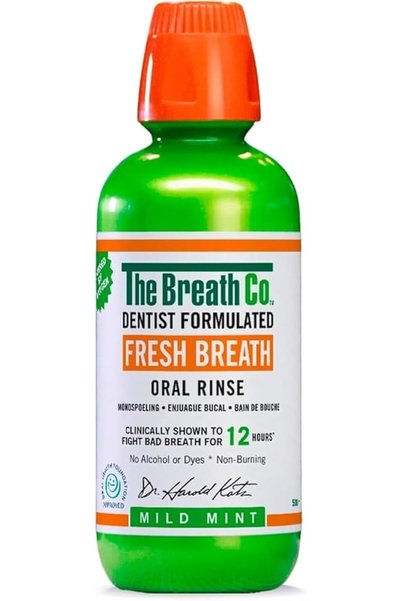 The Breath Co The Breathco Fresh Breath Oral Rinse, Mild Mint (500ml)