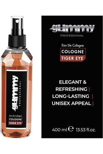 Gummy Tiger Eye Eau de Cologne Spray 400 ml - After Shave Cologne - Barber Co...