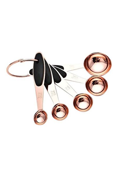 DUNISO AILife 5-Piece Stainless Steel Measuring Spoon Set Gold