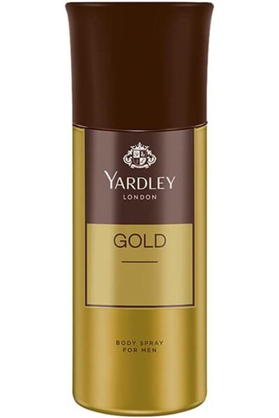 YARDLEY بخاخ الجسم الأصلي للرجال، عطر منعش لأناقة ذكورية، 150 مل