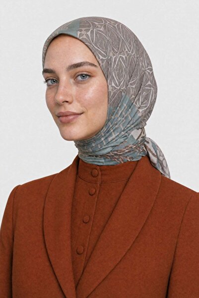 Mooncorn Heritage Pattern Organic Scarf