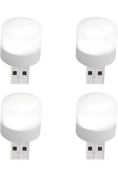 GENERAL مصباح ليلي صغير بمنفذ USB، إضاءة LED صغيرة للحضانة، مصباح أجواء للسيا...