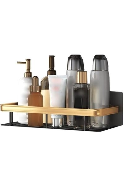 GENERAL Bathroom Organizer Self Adhesive Shower Caddy, Wall Mount Bathroom Or...
