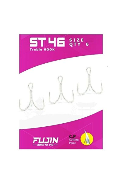Fujin ST46 Üçlü Maket Balık İğnesi
