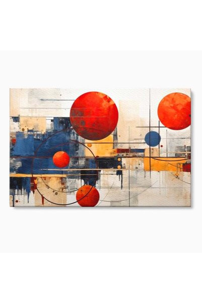 Luxcanva Tablou Canvas Spatiu Descompus 100x70 cm pe Sasiu Lemn Spatiu Descom...