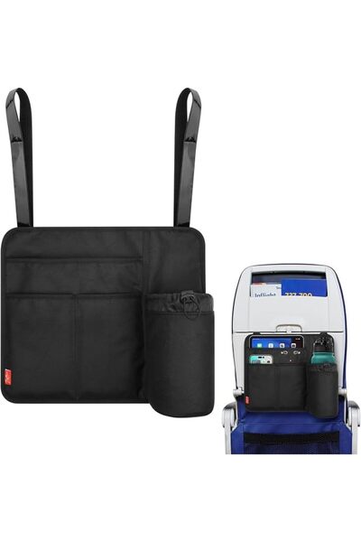 GENERAL Airplane Seat Back Organizer and Storage, Table Cover for Personal It...