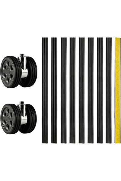 erioctry 8 Pcs Silicone Luggage Wheel Covers, Noise-Reducing Protectors for 2...