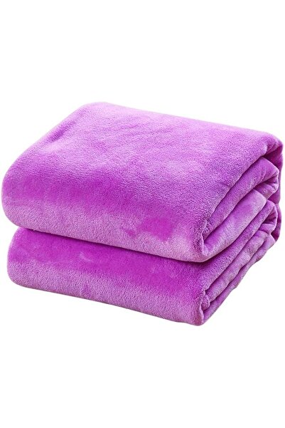 GENERAL Purple Color Blanket Suitable for Sofa and Chair Wool Suitable for Tr...