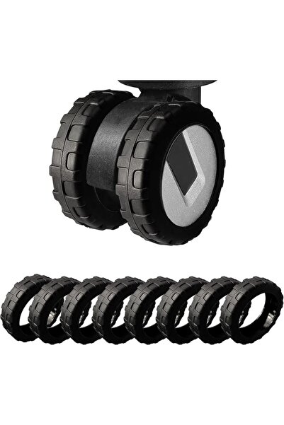 EKIND Luggage Wheel Covers, Thickened Anti-Skid & Scratch-Resistant Protector...