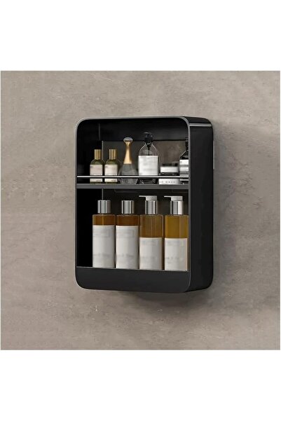 GENERAL Shower Caddy Bathroom Shelf Toilet Wall Storage Rack Washstand Cosmet...