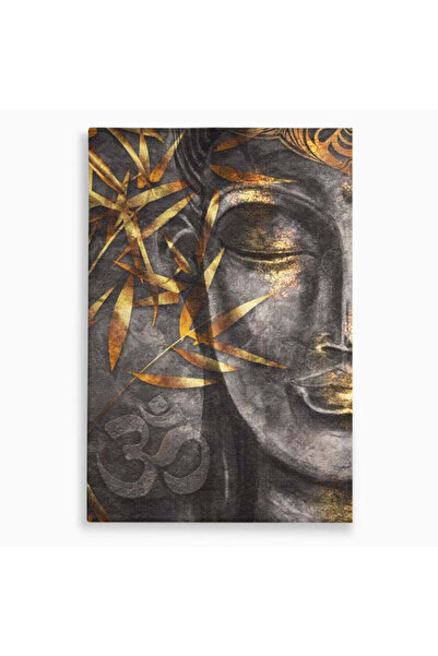 Luxcanva Tablou Canvas Puterea Meditatiei 70x100 cm pe Sasiu Lemn Zen Ilumina...