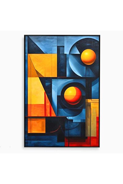 Luxcanva Tablou Canvas Fragmente Din Soare 70x100 cm cu Rama Negru Fragmente ...