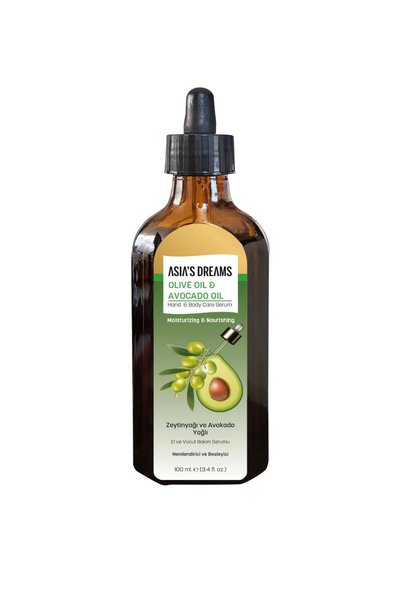 Asia's Dreams Olive Oil and Avocado Oil Hand and Body Care Serum 100 ml