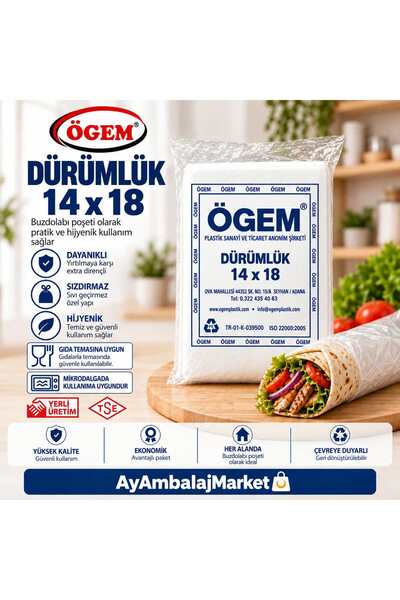Dürüm Poşeti 14x18