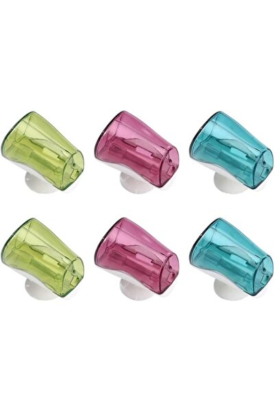 GENERAL 6Pcs Multicolor Toothbrush Holder Travel Toothbrush Head Covers with ...