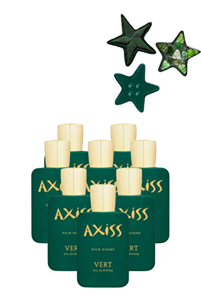 trı 8 Pieces Axiss Pour Homme Vert Perfume 100ML
